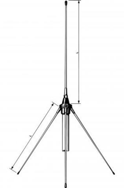 GP 160 Amphenol Procom Антенна штыревая