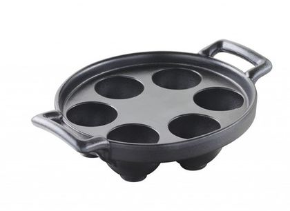 Блюдо для улиток 14x14см Revol Belle Cuisine черное