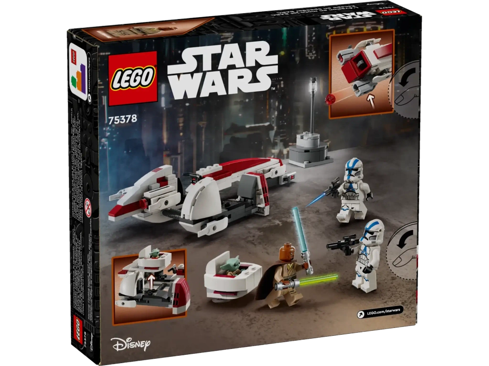 Конструктор LEGO Star Wars 75378 Побег на спидере
