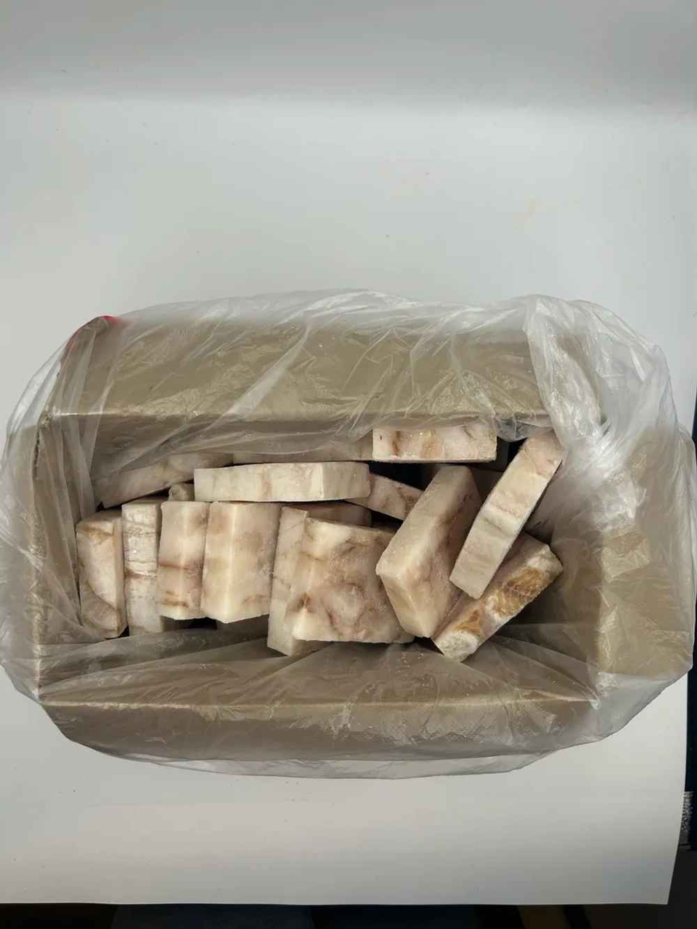 Кубики из филе минтая натуральные 3000г