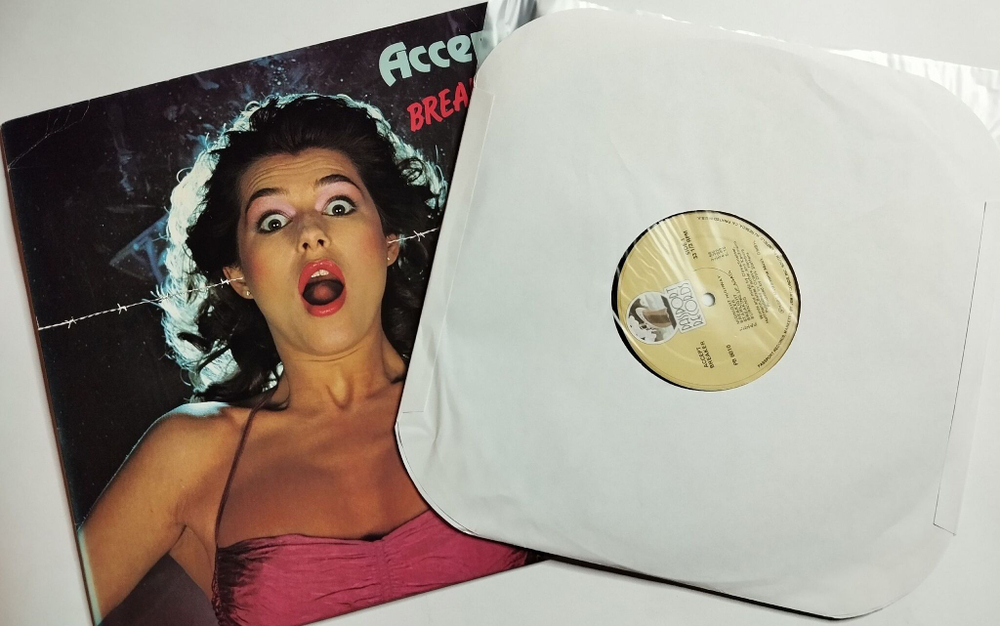 Винтажная виниловая пластинка LP Accept Breaker (USA 1981)