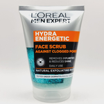 Скраб для лица мужской L'ORAL MEN EXPERT HYDRA ENERGETIC , 100 мл (Франция)