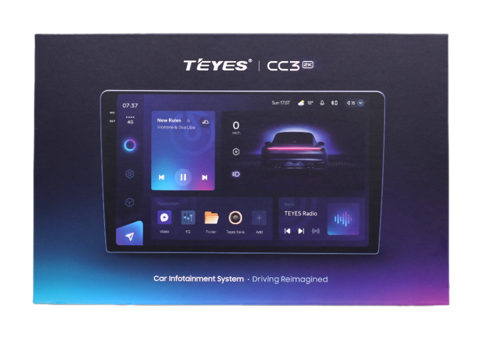 Автомагнитола TEYES CC3 4-32 2K 9"