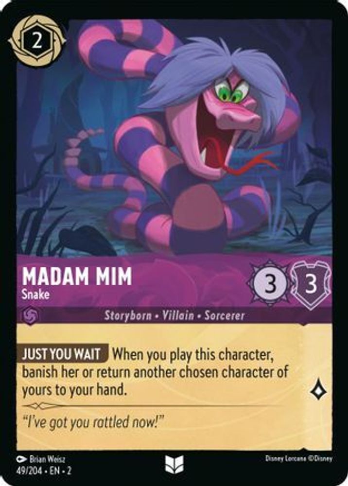 Madam Mim (Snake) - 49/204 - Необычная