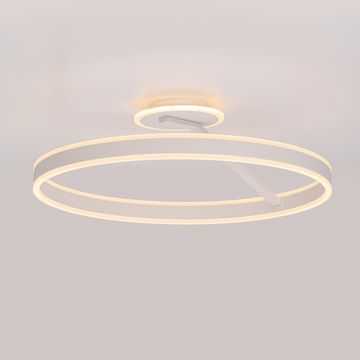 Люстра потолочная с пультом LED 70W 3000К-5500К CL719760 белый Дуэт Citilux
