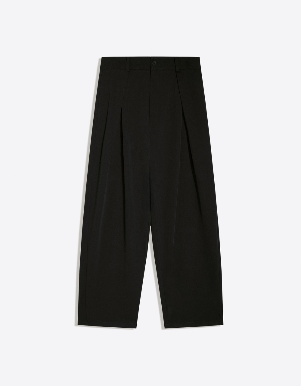 Мужские брюки baggy со складками - BERSHKA