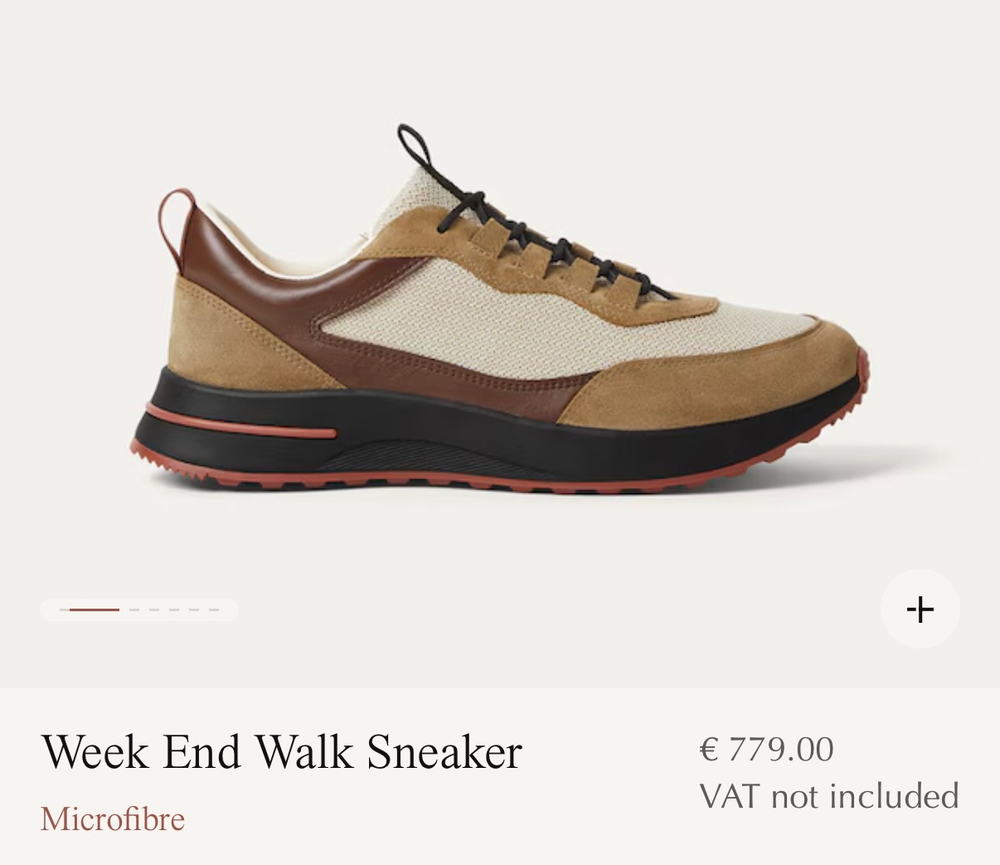 Кроссовки Loro Piana Week End Walk
