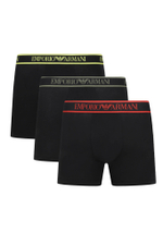 Трусики-боксеры 3шт. Emporio Armani - черный(111473 4F717)