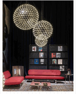 Pendant design lamp  Raimond by Moooi (Gold,  D 43 cm)