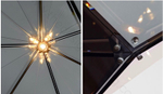 Pendant design lamp  Maxhedron Horizontal by Bec Brittain (Smoky)