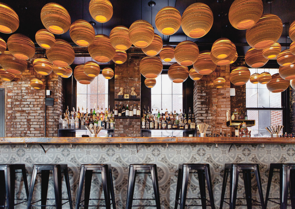 Pendant design lamp Disc Scraplight by Graypants D40