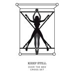 Набор для связывания на кровати Keep Still (Цвет: черный с серебристым)