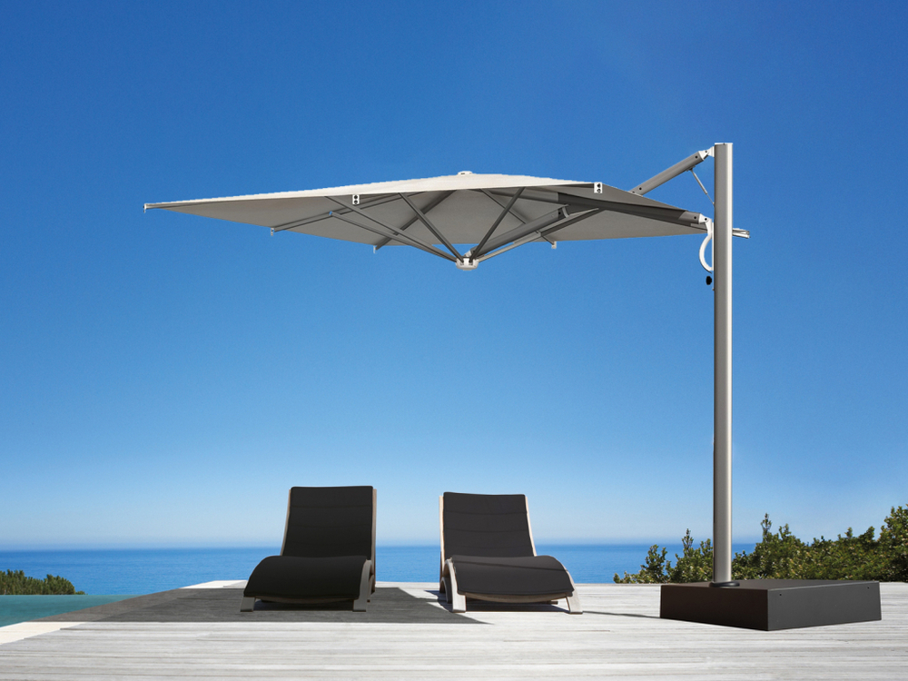 Зонт профессиональный Astro Titanium, титан, слоновая кость, 2900х2900