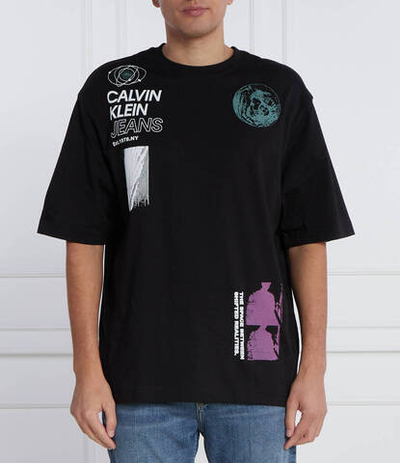 Футболка CALVIN KLEIN JEANS - черный(J30J324011)