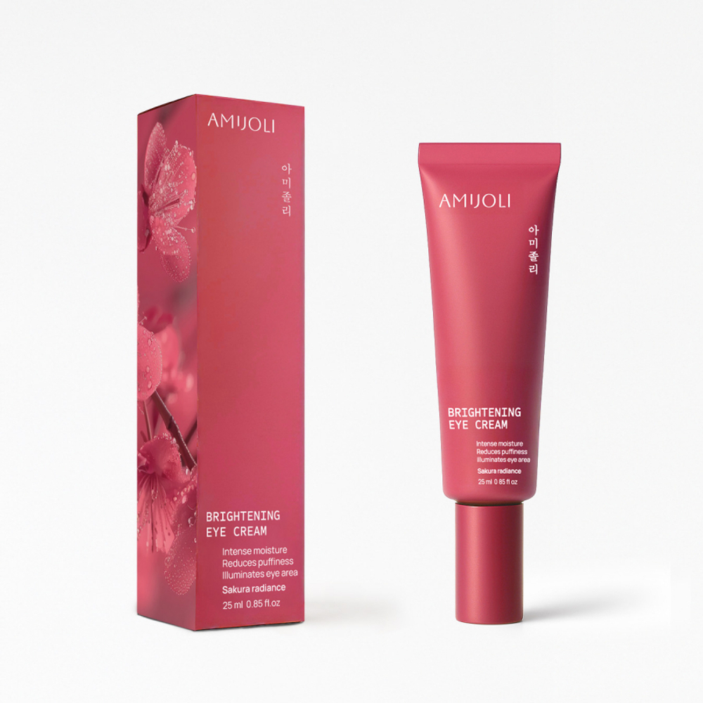AMIJOLI Brightening Eye Cream Sakura Radiance Крем для области вокруг глаз с экстрактом сакуры для сияния кожи 25мл
