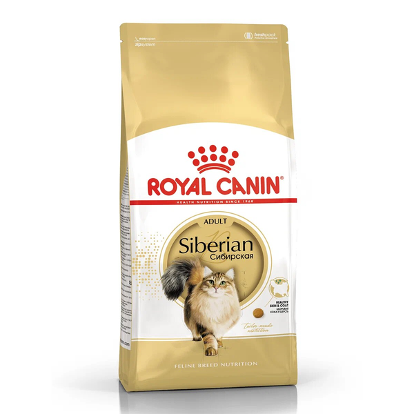Сухой корм Royal Canin Siberian для взрослых кошек породы Сибирская от 12 месяцев