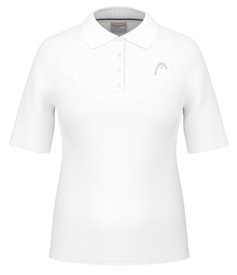 Женское теннисное поло Head Performance Polo Shirt - белое