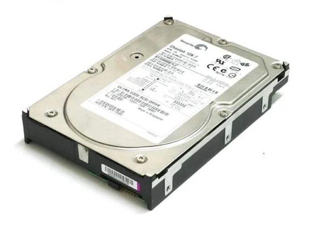 Жесткий диск Seagate Cheetah 10K.7 SCSI (300GB/10K/8MB/U320/80pin) 9x1006-053