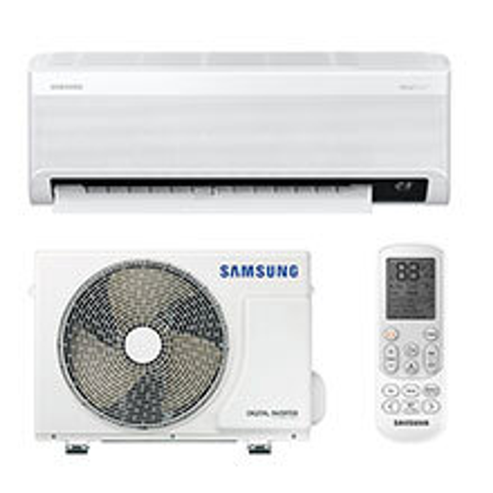 Сплит-система кондиционер инверторный Samsung Wind-Free Mass (Geo) AR18BSFAMWKNER на 35 м²