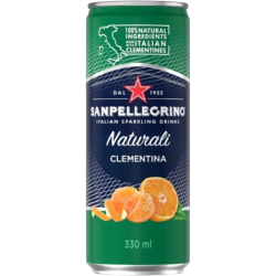 San Pellegrino Clementina, in can 0,33 л.