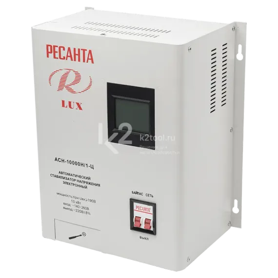 Стабилизатор напряжения Ресанта АСН-10000Н/1-Ц LUX