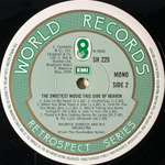 Maurice Winnick And His Orchestra ‎– The Sweetest Music This Side Of Heaven (Англия)