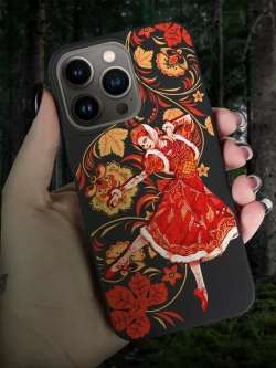 Чехол на iPhone 15 Pro с принтом