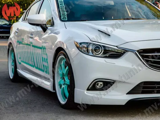 Накладки на пороги SkyActivSport для Mazda 6 Atenza GJ