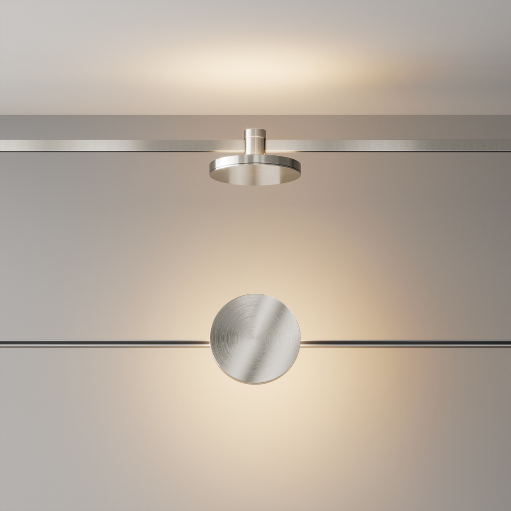 Магнитный трековый светильник Maytoni Flarity Plato TR152-1-7W3K-PT