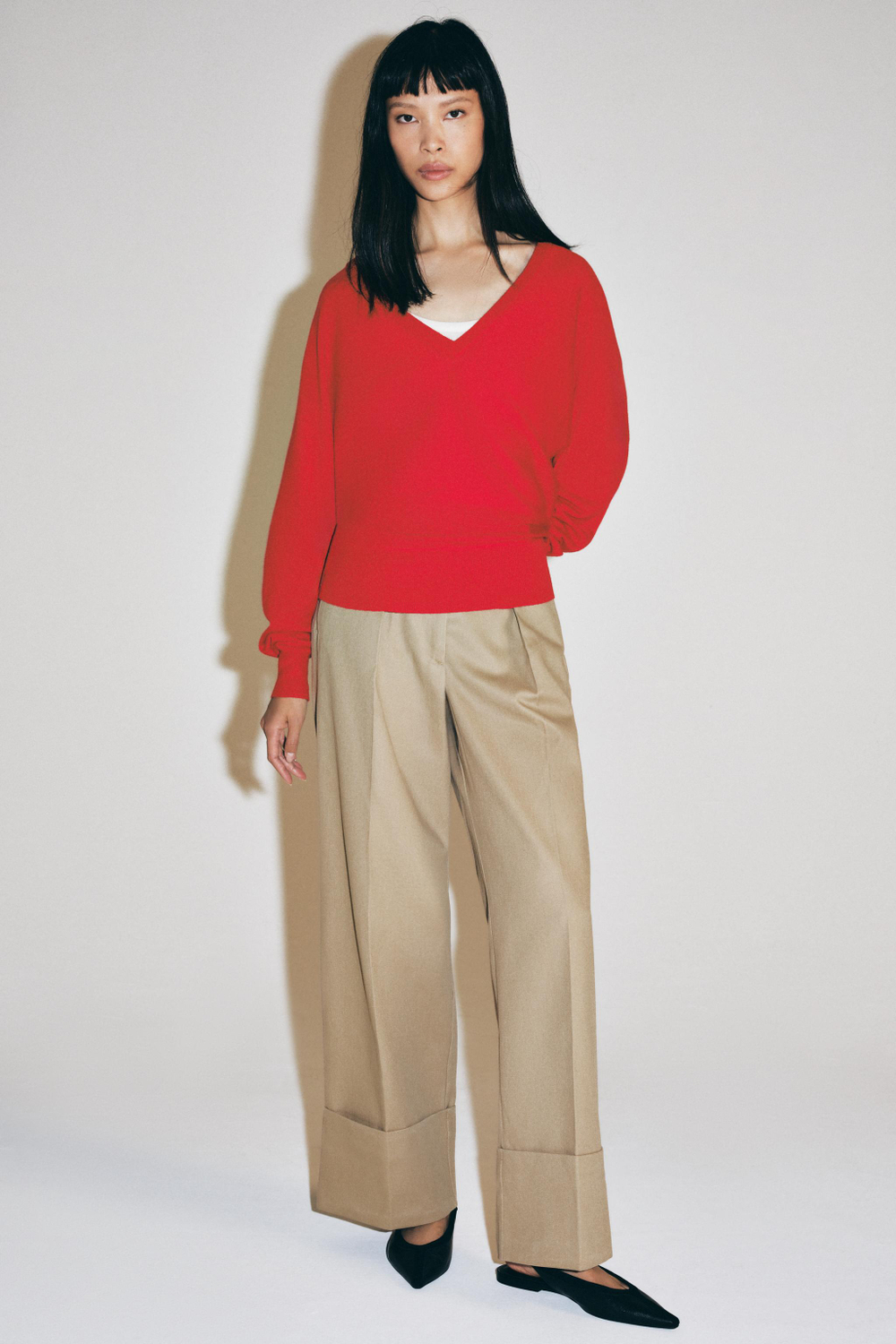 БРЮКИ ЧИНОС — ZW COLLECTION — ZARA