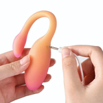 Оранжевый вибратор Flamingo Max (Цвет: оранжевый)