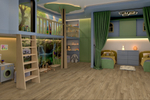 Кварц-винил LVT Damy Floor Family LVT 2.5 мм ОРЕХ ЕВРОПЕЙСКИЙ 4.13 м2