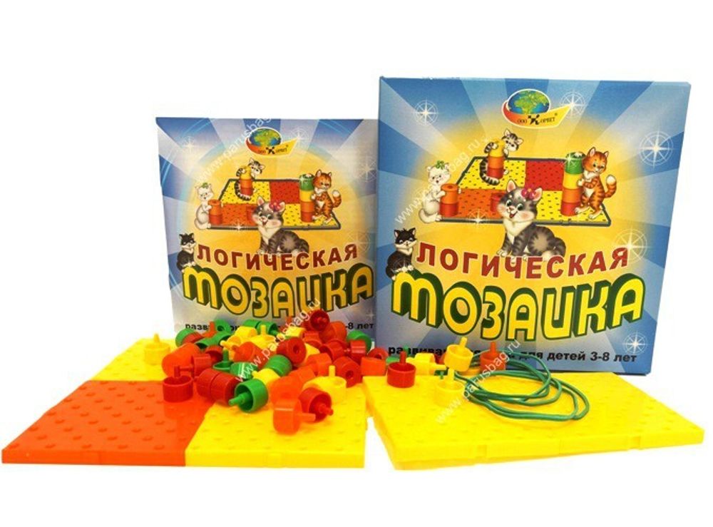 Учебно игровое пособие Мозаика логическая 3-6 лет Корвет