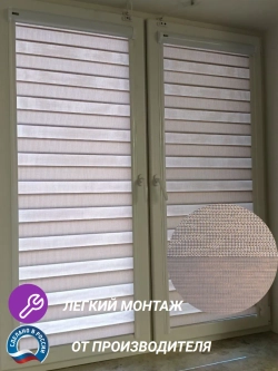Рулонные шторы День-Ночь 65х150 см