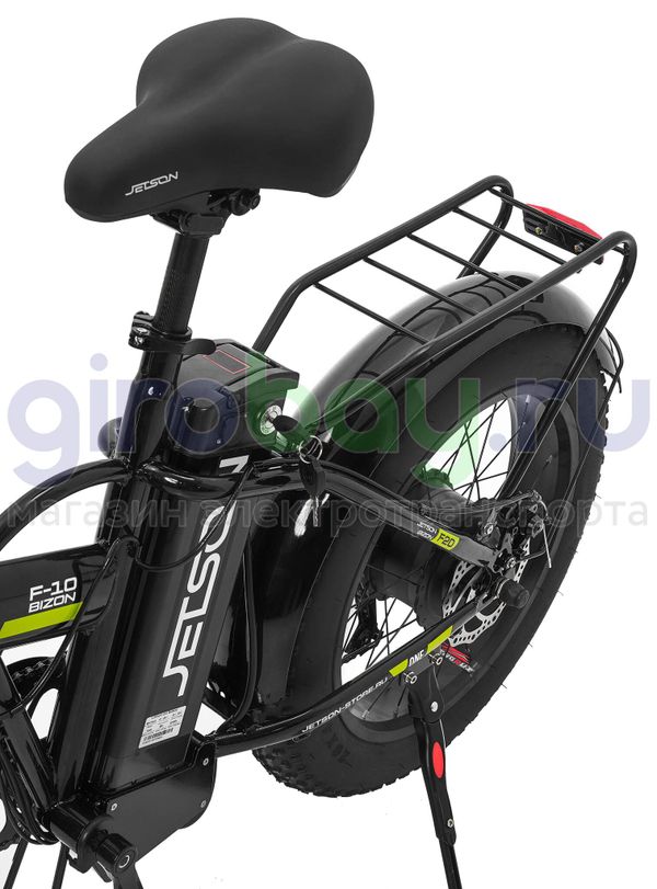 Электровелосипед Jetson F20 BIZON MAX (48V/25Ah) - Чёрный