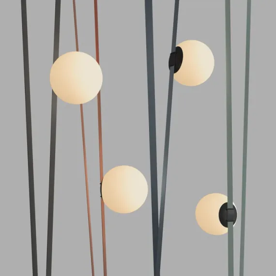 Трековый светильник BELTY ORB | БЕЛТИ ОРБ DK5553-BK Denkirs