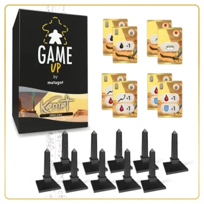 Kemet Game Up: Obelisks and Divine Intervention Cards