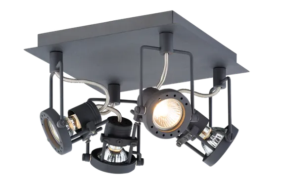 Светильник Sfera Sveta 8016-04/F402K BK, 4×15 Вт, чёрный