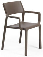 Кресло пластиковое Nardi Trill Armchair, табак