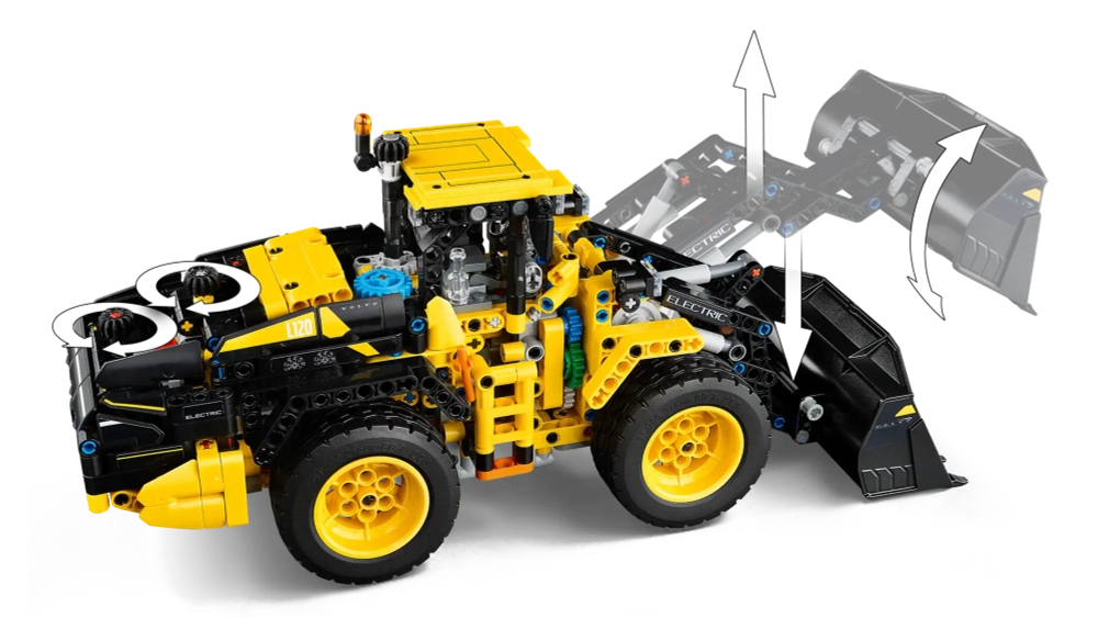 Конструктор LEGO Technic 42209 Электрический колесный погрузчик Volvo L120