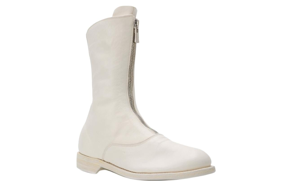 GUIDI Front-zip Ankle Boots