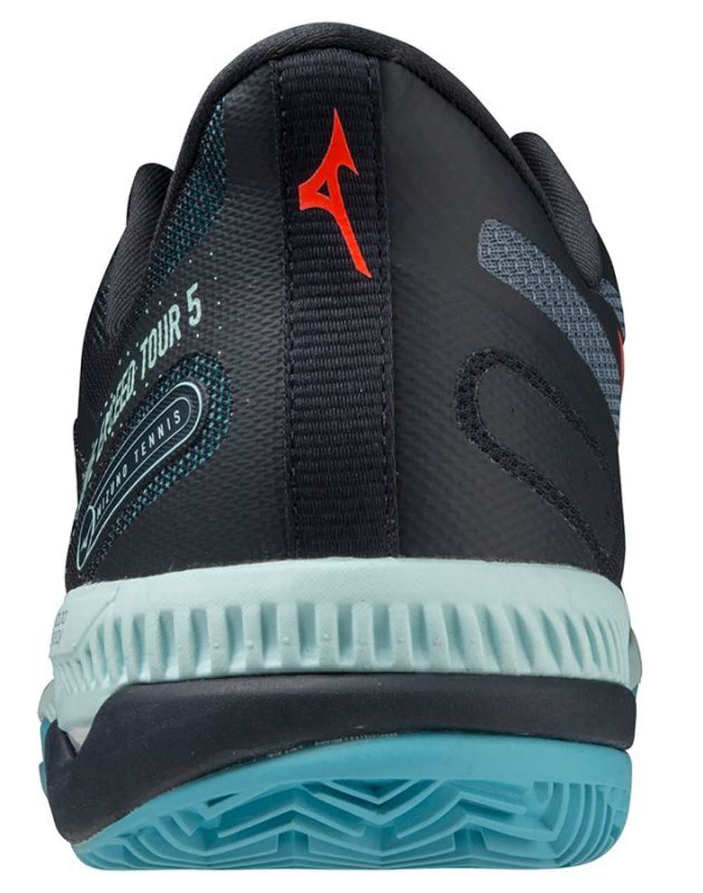 Мужские кроссовки теннисные Mizuno Wave Exceed Tour 5 CC - небесный