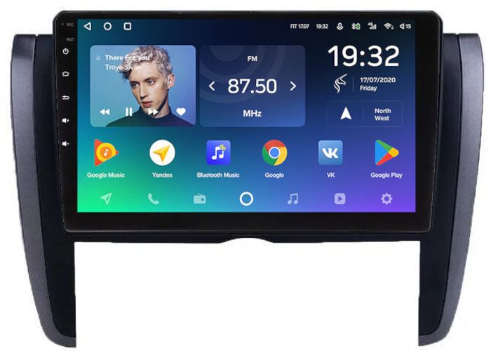 Магнитола для Toyota Allion / Premio T260 2007-2021 - Teyes CC2 PLUS монитор 9" QLED, Android 10, Быстрая, SIM-слот