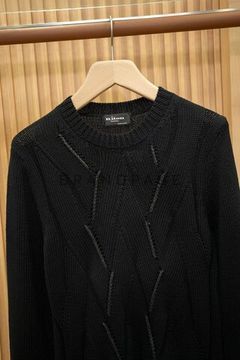 Вязаный свитер из льна и хлопка Kiton BPLUX5527