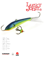 Балансир Lucky John FIN 3 с тройником 40мм/20 блистер