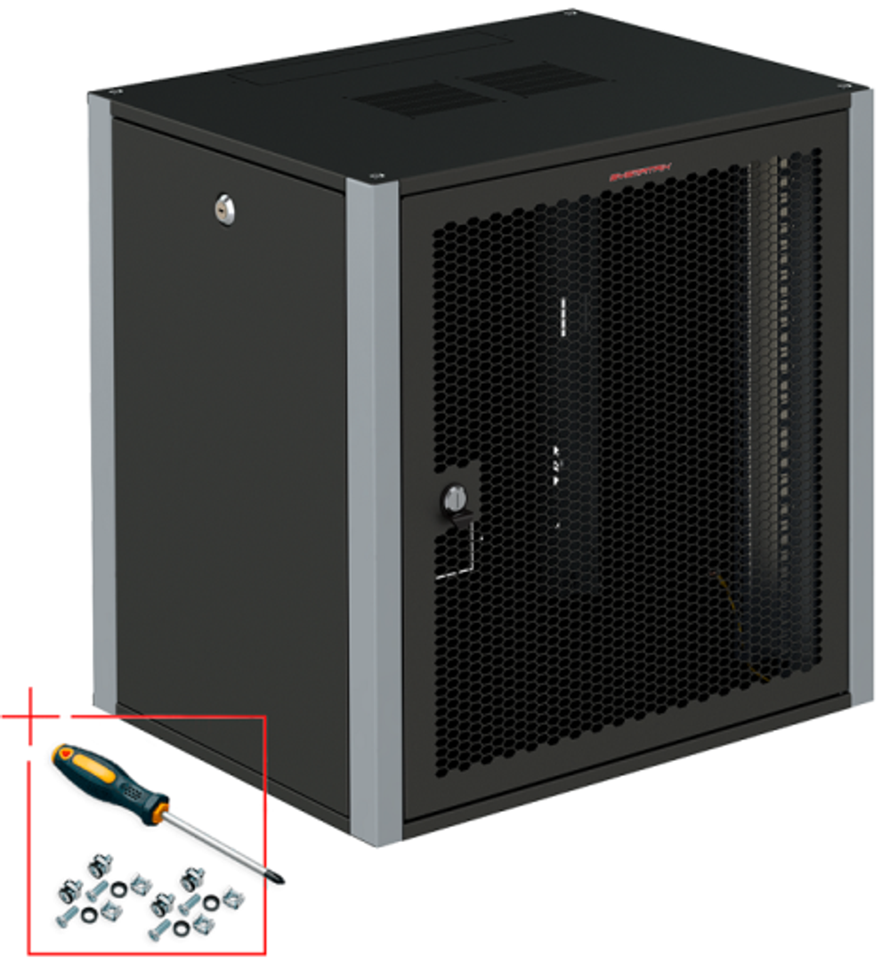 Шкаф настенный 19", 18U SYSMATRIX WP 6618.930
