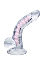 Гибкий фаллоимитатор A-Toys Parret прозрачный 18 см