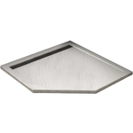 Душевой поддон из искусственного камня WeltWasser WW TRP 90 STONE-WT 90x90 10000004363 Белый