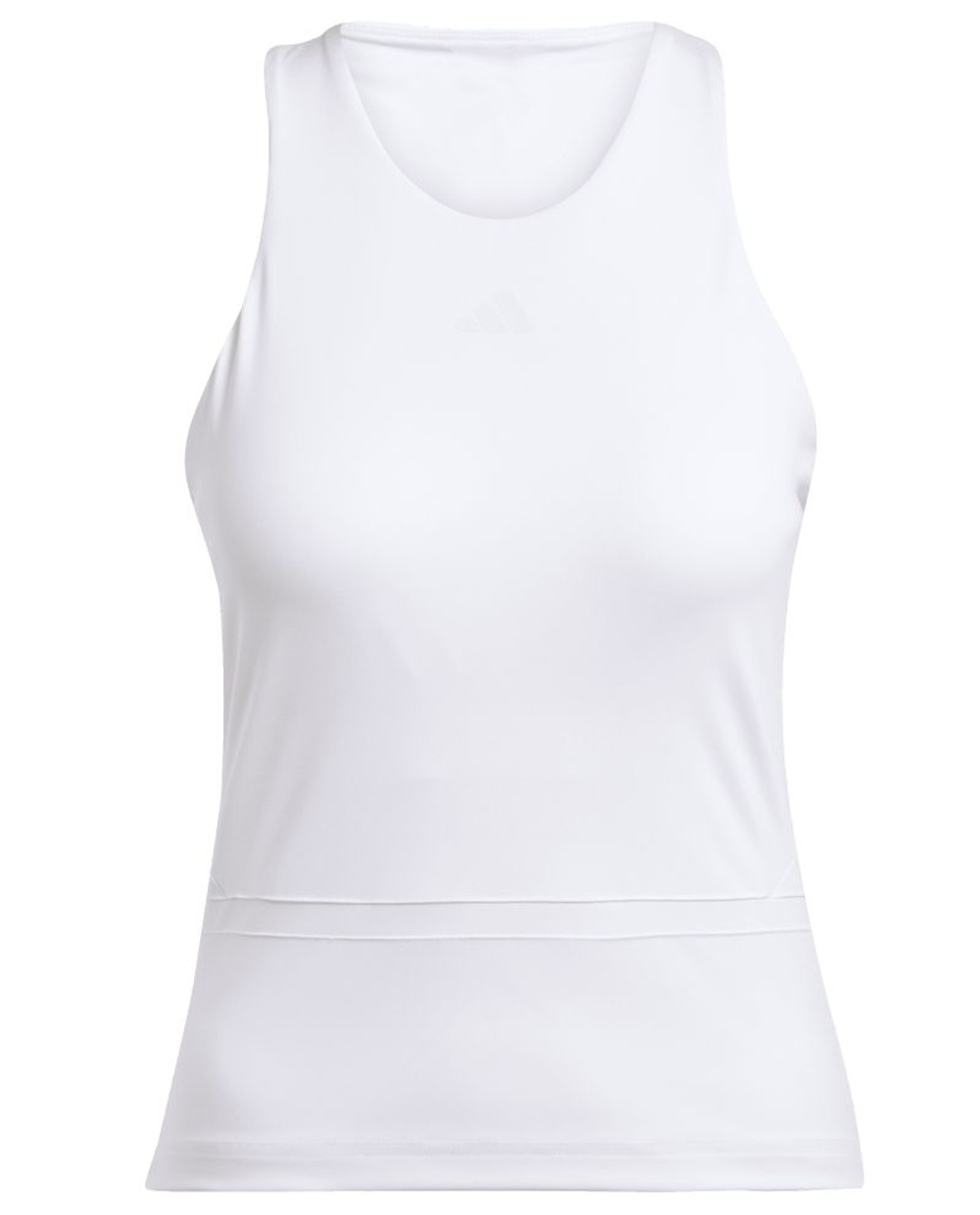 Женский топ теннисный Adidas Climacool Mid-Length Y-Tank - white