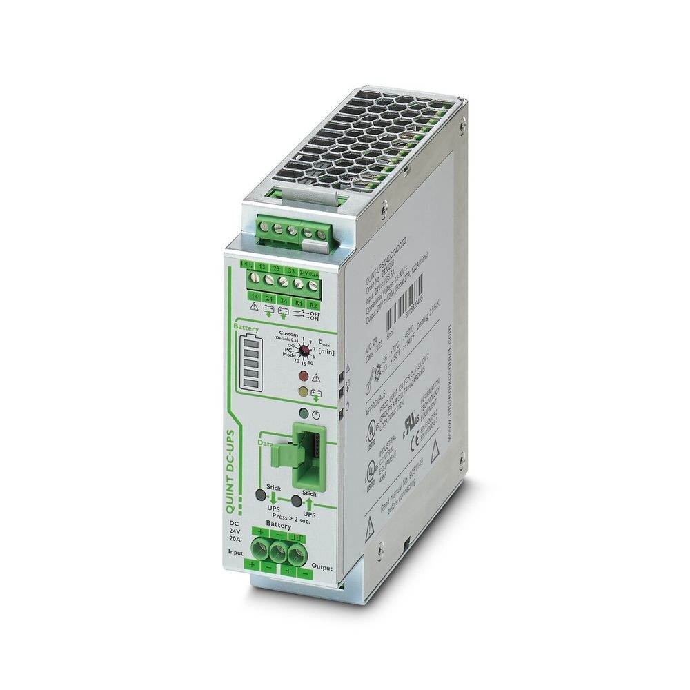 QUINT-UPS/ 24DC/ 24DC/20, Источник бесперебойного питания QUINT-UPS/ 24DC/ 24DC/20, Источник бесперебойного питания